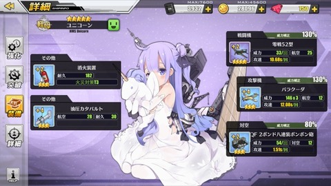 ユニコン装備