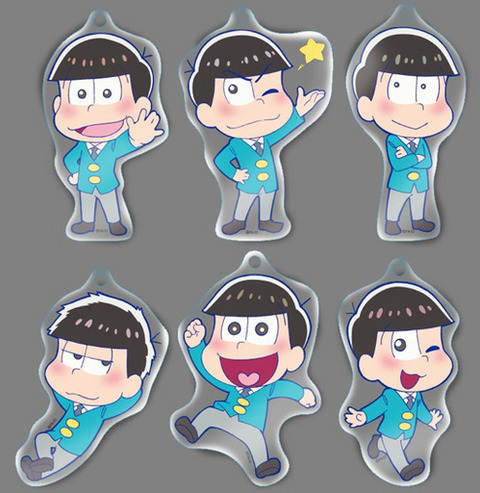おそ松さん やわらかクリアストラップ