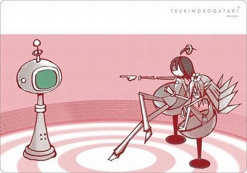 暦&忍 マウスパッド 「憑物語」