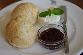 那須にあるカフェ「NASU SHOZO CAFE」のスコーン