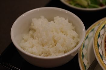 新横浜にある中華料理店「盤古殿」のライス
