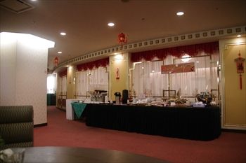 新横浜にある中華料理店「盤古殿」の店内