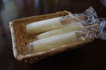 新横浜にある焼肉屋さん「焼肉トラジ」のアイス