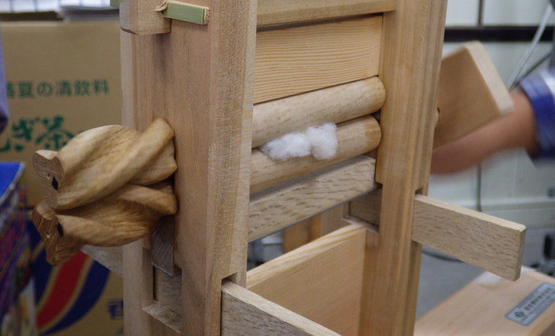 綿繰り機』の微調整をした。 : 60歳からの青春