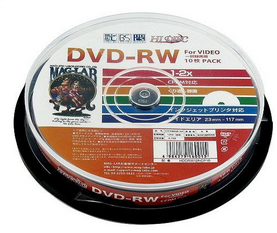 録画用DVD+RW