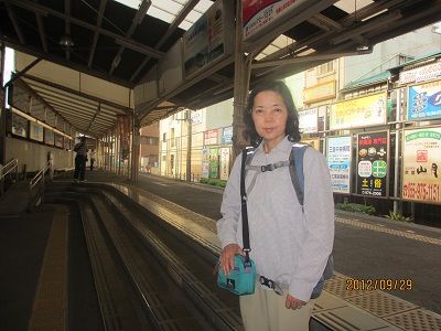 53 三島広小路駅ホーム