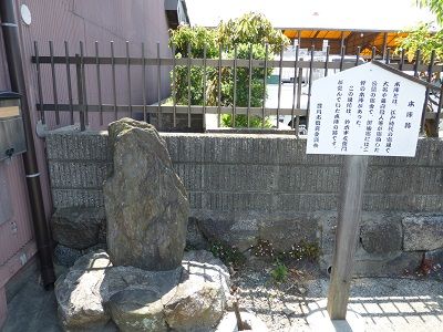 058 本陣跡碑