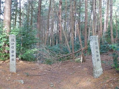 051 左:織田信澄邸跡・右:森蘭丸邸跡
