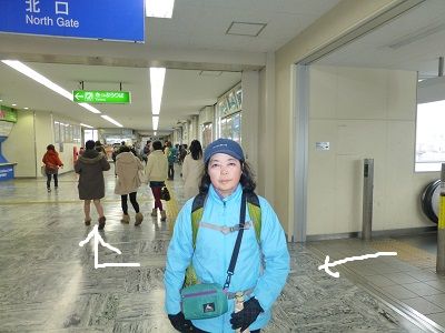 059 分岐(右からコンコースへ)