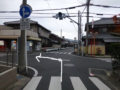 017 分岐(左折)