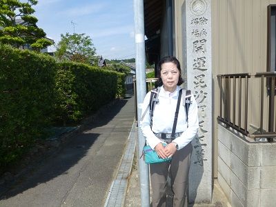 102 毘沙門天入口道標