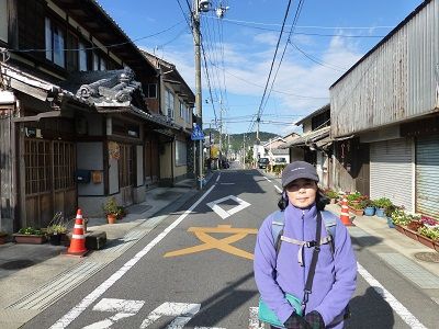 059 石部宿の現在の町並み