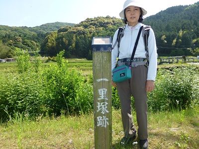 108 073長沢一里塚跡