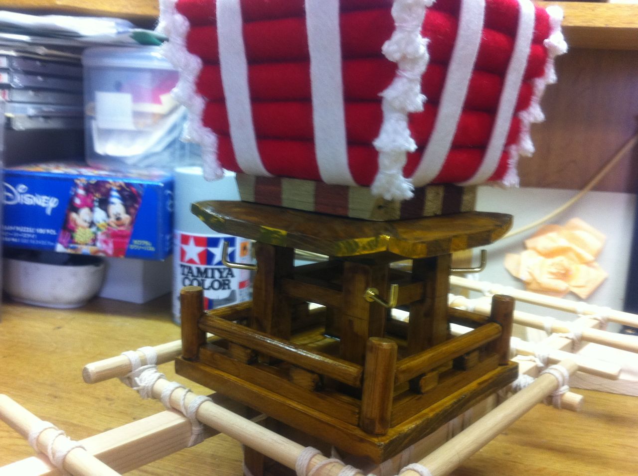 ミニチュアふとん太鼓作り 激闘編 ⑩ : 九条徒然日記 ミニチュアふとん太鼓作り 激闘編 ⑩ : 九条徒然日記