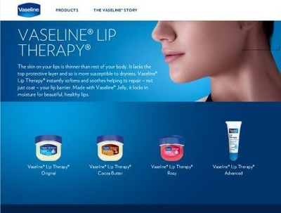 道端ジェシカちゃん愛用 リップクリーム Vaseline(ヴァセリン)でふっくら唇 いい香り♪