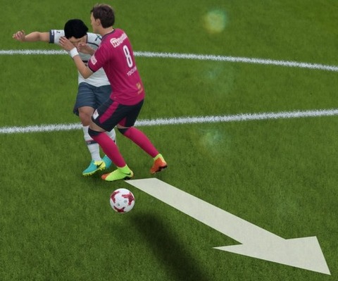 FIFA 18 キャリアモードの試合 メニューの操作_5