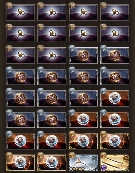 グラブル100-7光