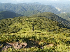 吾妻山頂から南ノ原へ その2