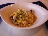 パスタ白