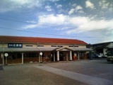 備後庄原駅駅舎正面