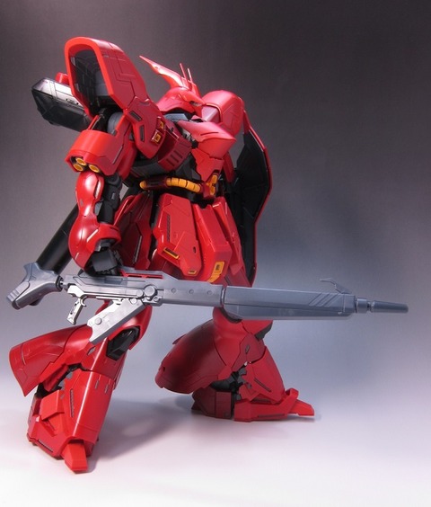 1/100 MG サザビー ver.ka 製作 1 ストレート組み : kumakinoのブログ