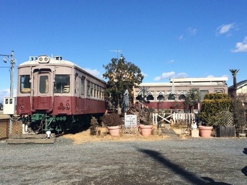 【行田】東武クハ703・モハ5703 マスタードシード・電車食堂