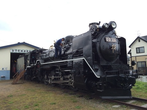 【安平】D51-320 安平町鉄道資料館