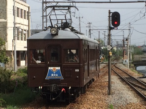 上毛電鉄大胡車庫の保存車