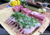 豪快なラム肉も☆