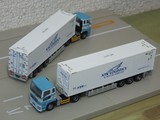 トレーラーコレクション 自作品 40ftコンテナ コストコ トラック