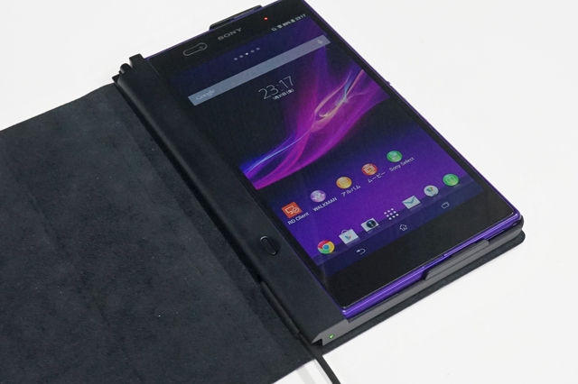 Xperia Z Ultra専用のバッテリー搭載ケース「Power Cover CP12」 を ...