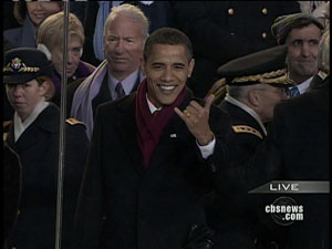 Obama shaka
