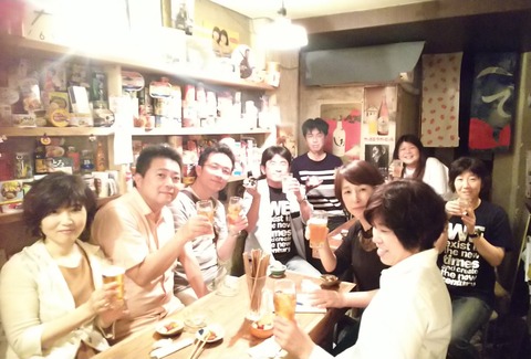 3. まずは乾杯!!