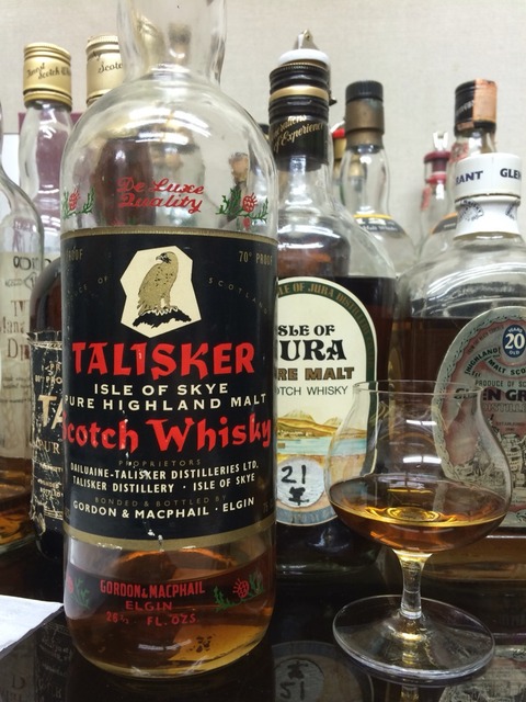 Talisker オールドラベル1954 GMイーグルラベル空き瓶