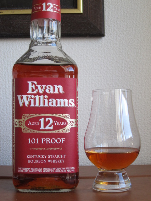 エヴァンウィリアムズ 12年 101Proof 50.5% : くりりんのウイスキー