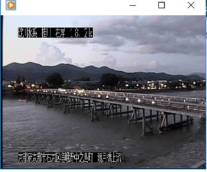 7月10日 19:37 渡月橋