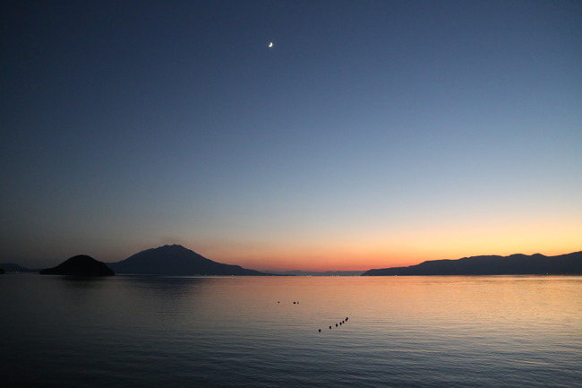 夕暮れ