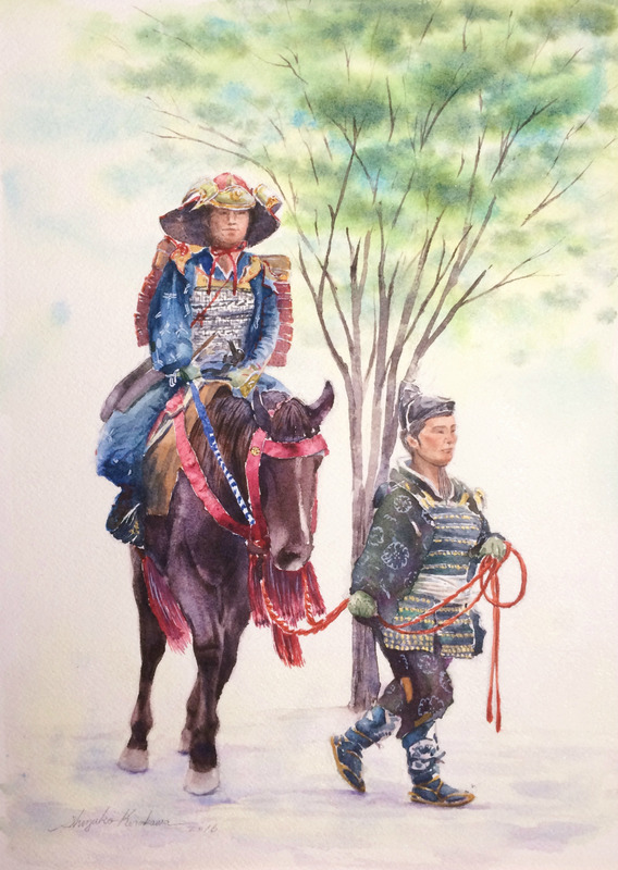 くろかわ個展&教室作品展 「馬が上手い!」と言われた作品