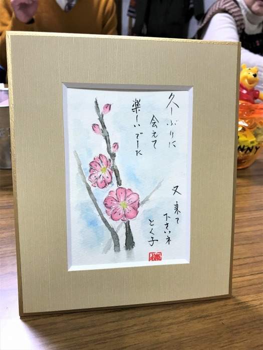 葉書サイズにマット額はいかが?&「セリアのメイクブラシスタンド」再入荷!