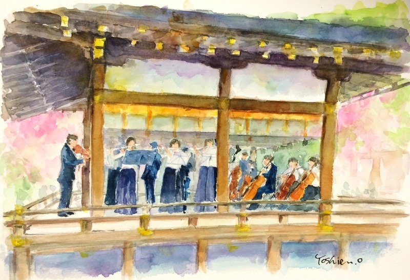 28OYさん透明水彩画作品