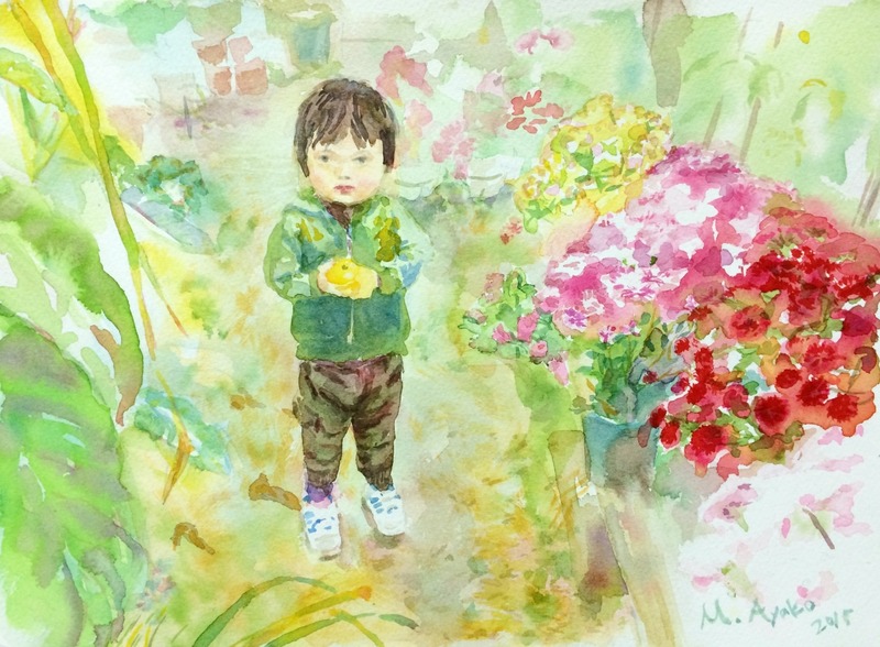 くろかわ透明水彩画教室の様子&”アート・アライさん(枚方市)で6月6日までSALE開催中♪”