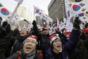 Korean crowd 2