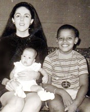 Obama and Mom