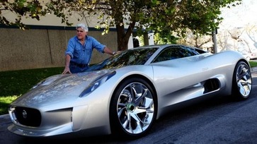 Jay Leno w Jaguar CX75