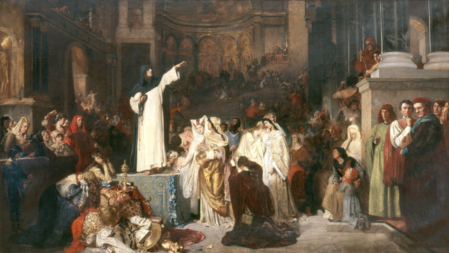 Girolamo Savonarola burning 3