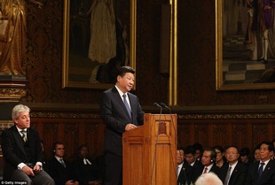 John Bercow & Xi Jinping 2