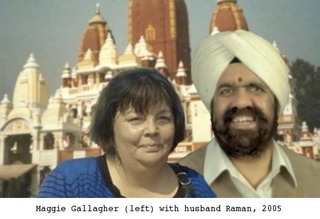 Maggie Gallagher & Raman Srivastav