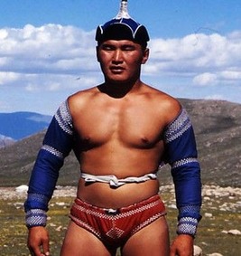 Mongolian wrestler 3