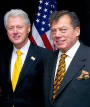 Edgar Bronfman Sr. & Bill Clinton