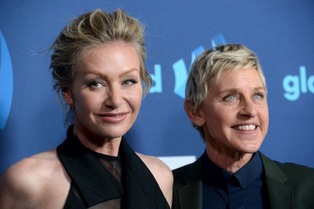 Ellen DeGeneres & Portia De Rossi 1